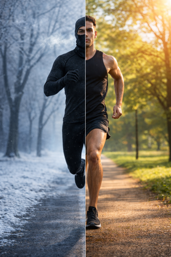 You are currently viewing FIZJOLOGIA BIEGU ZIMĄ I LATEM: PEŁNY PRZEWODNIK PO ADAPTACJI SEZONOWEJ