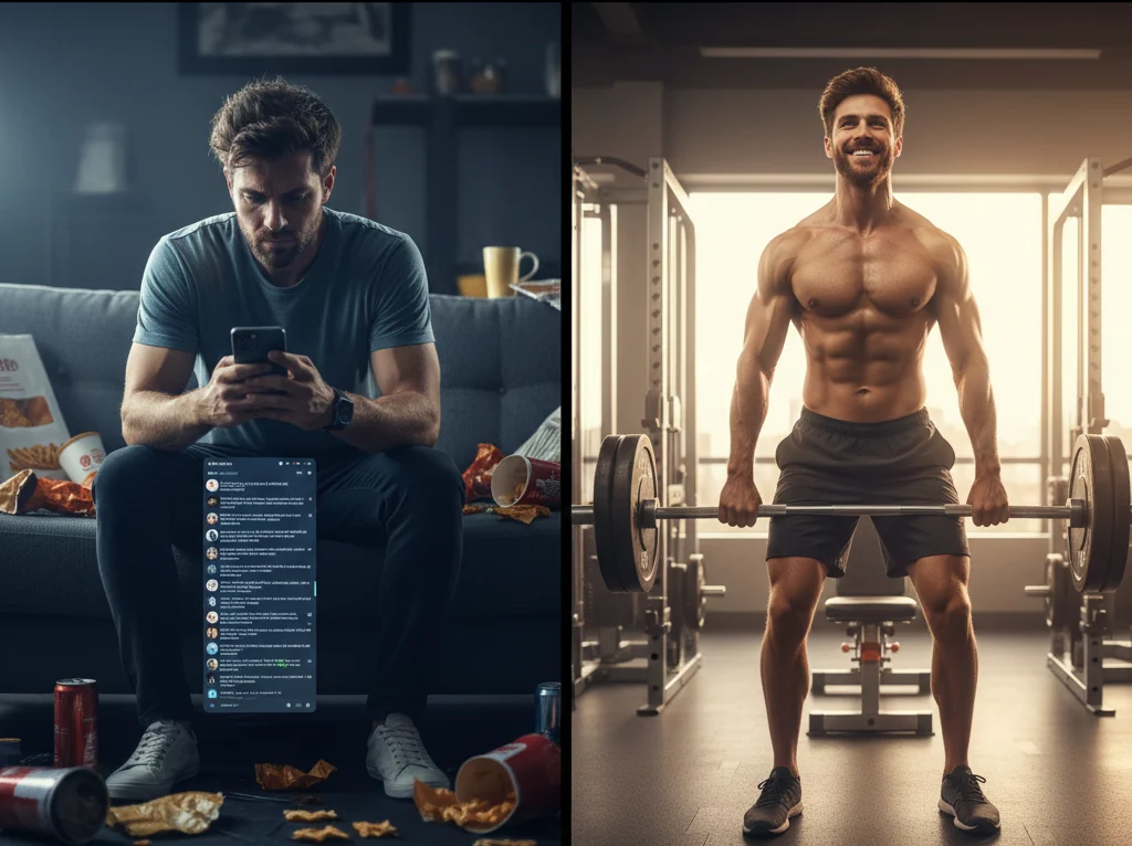 You are currently viewing Trening czy Scrollowanie TikToka? — Co Naprawdę Dzieje się w Twoim Mózgu